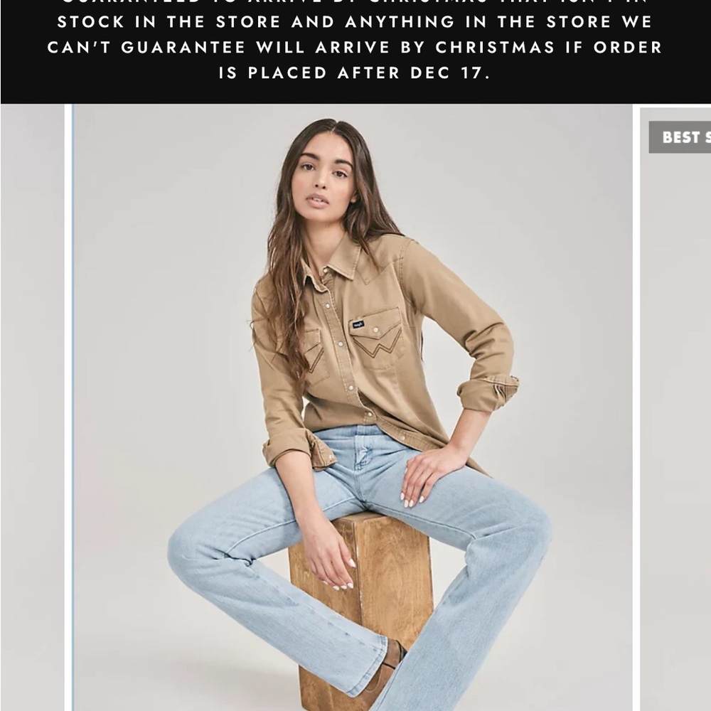 Wrangler women’s Light Blue Jeans - Picture 6 of 8